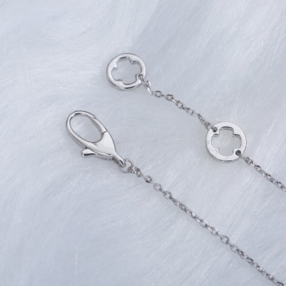 [AuraEcho Jewelry]FIOREVER NECKLACE DIAMOND CENTER
